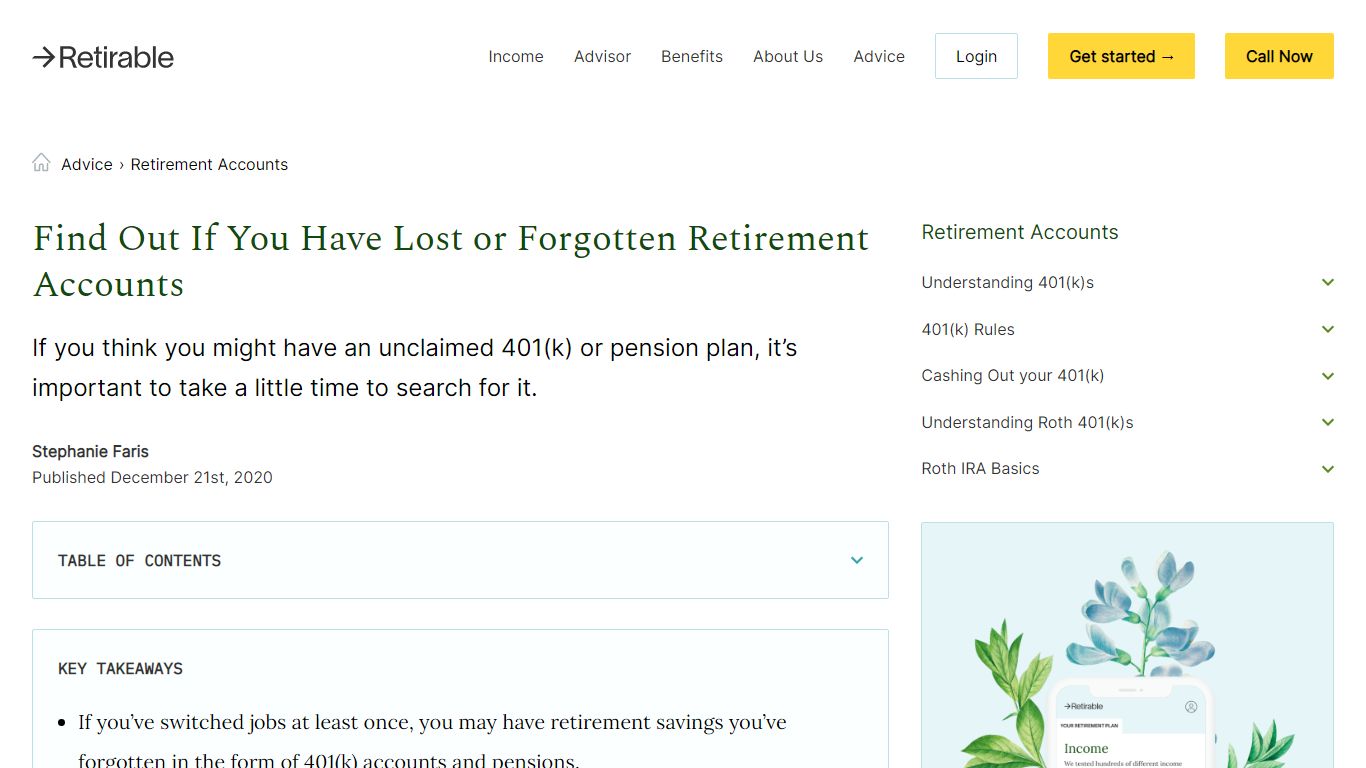 Find Out If You Have Lost or Forgotten Retirement Accounts